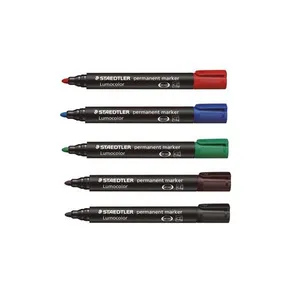 ماژیک استدلر مدل Lumocolor Permanent کد 352-5 بسته 5 عددی