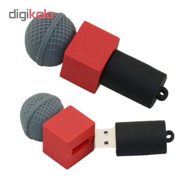 فلش مموری طرح میکروفون مدل Ul-Pv-Micrp01 ظرفیت8گیگابایت