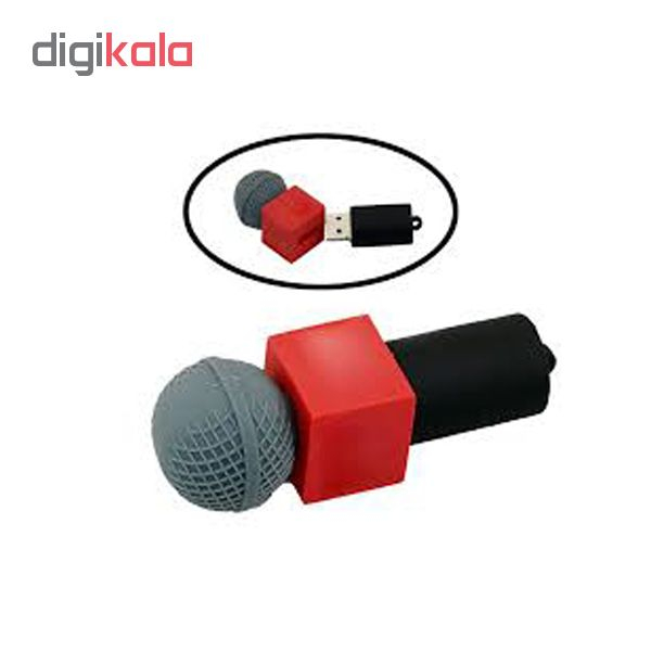فلش مموری طرح میکروفون مدل Ul-Pv-Micrp01 ظرفیت8گیگابایت