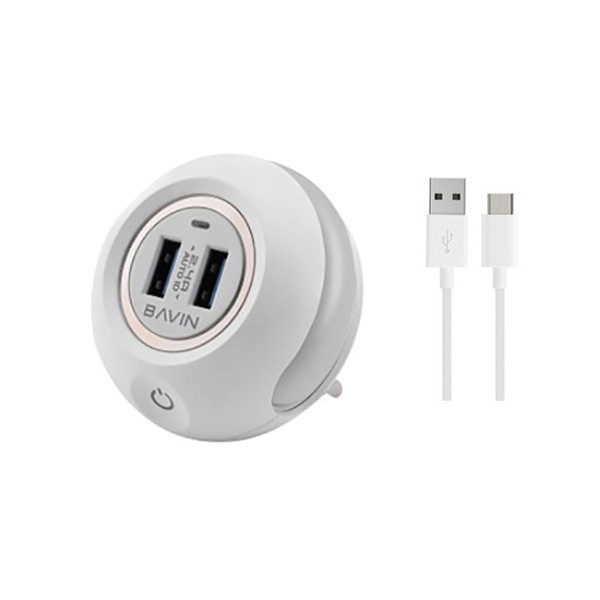 شارژر دیواری باوین مدل B32 به همراه کابل تبدیل USB-C 