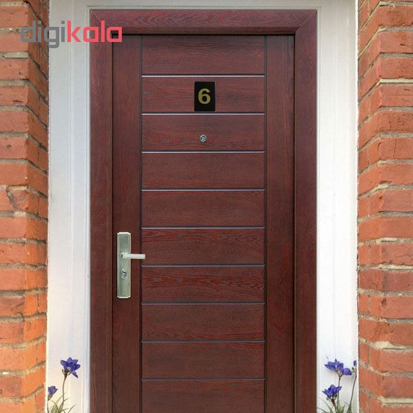 تابلو نشانگر طرح عدد 6 کد H0010