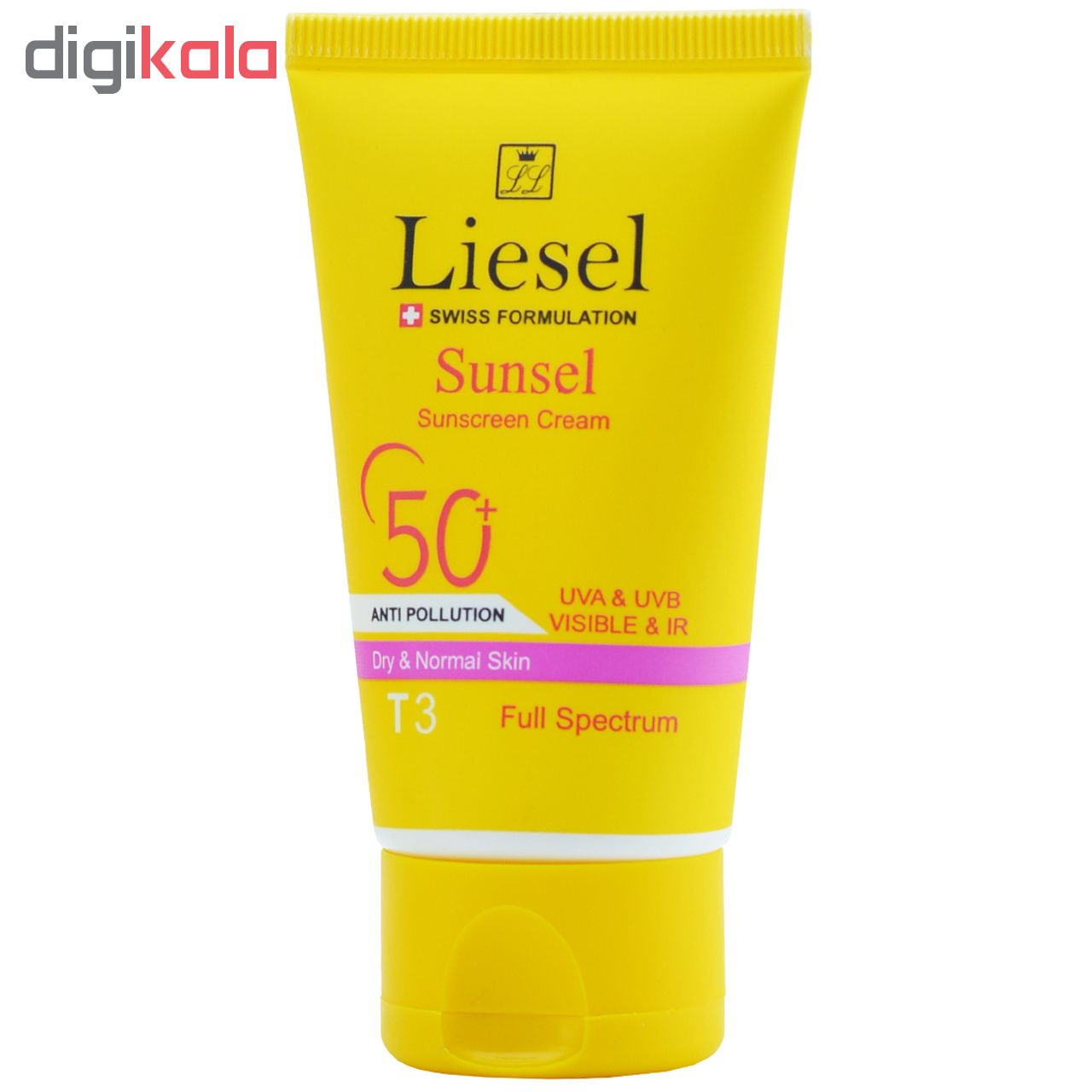 کرم ضد آفتاب لایسل مدل 407 T3 Sunsel حجم 40 میلی لیتر
