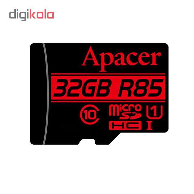 کارت حافظه microSDHC اپیسر مدل AP32G کلاس 10 استاندارد UHS-I U1 سرعت 85MBps ظرفیت 32 گیگابایت بسته 6 عددی