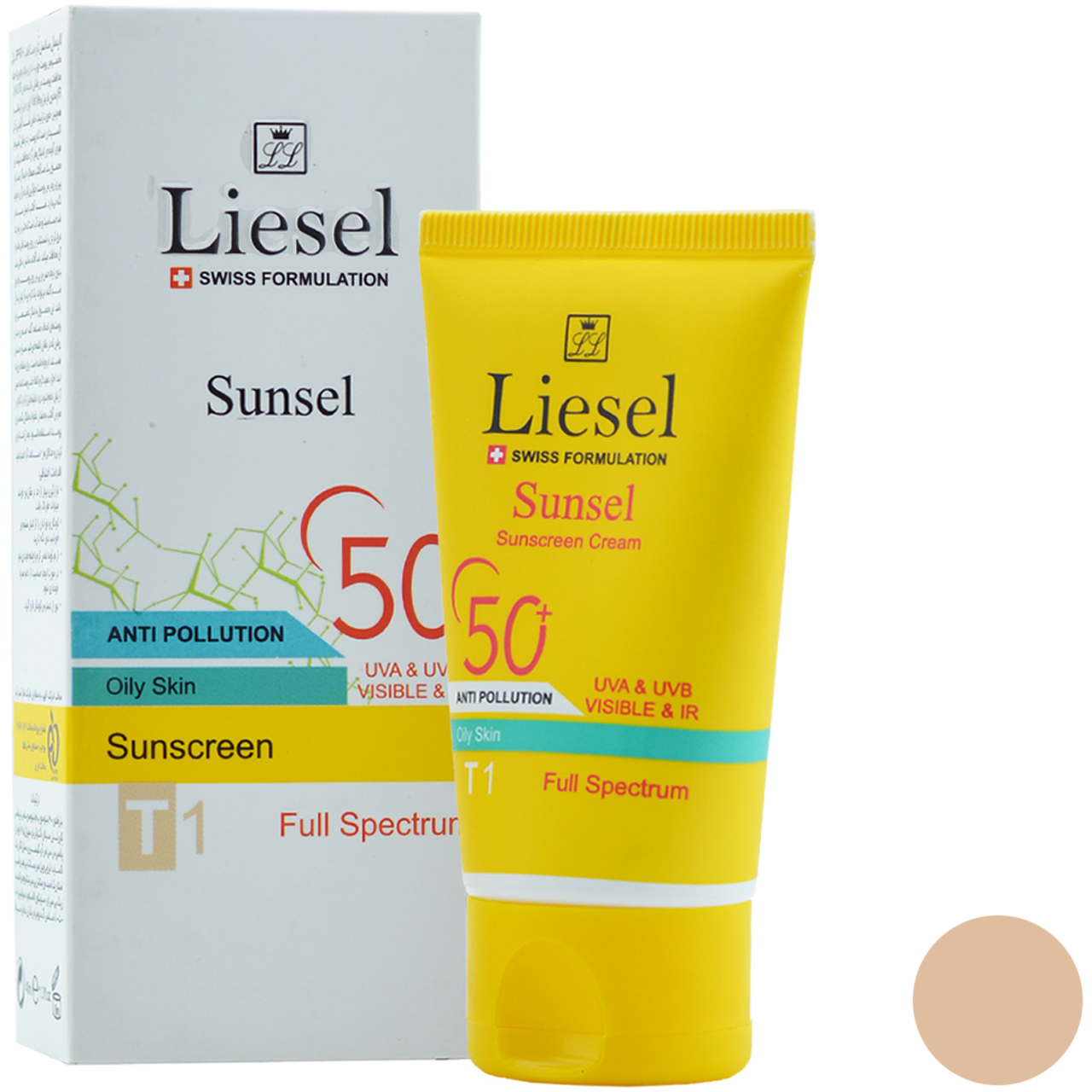 کرم ضد آفتاب لاایسل مدل 476 T1 Sunsel حجم 40 میلی لیتر