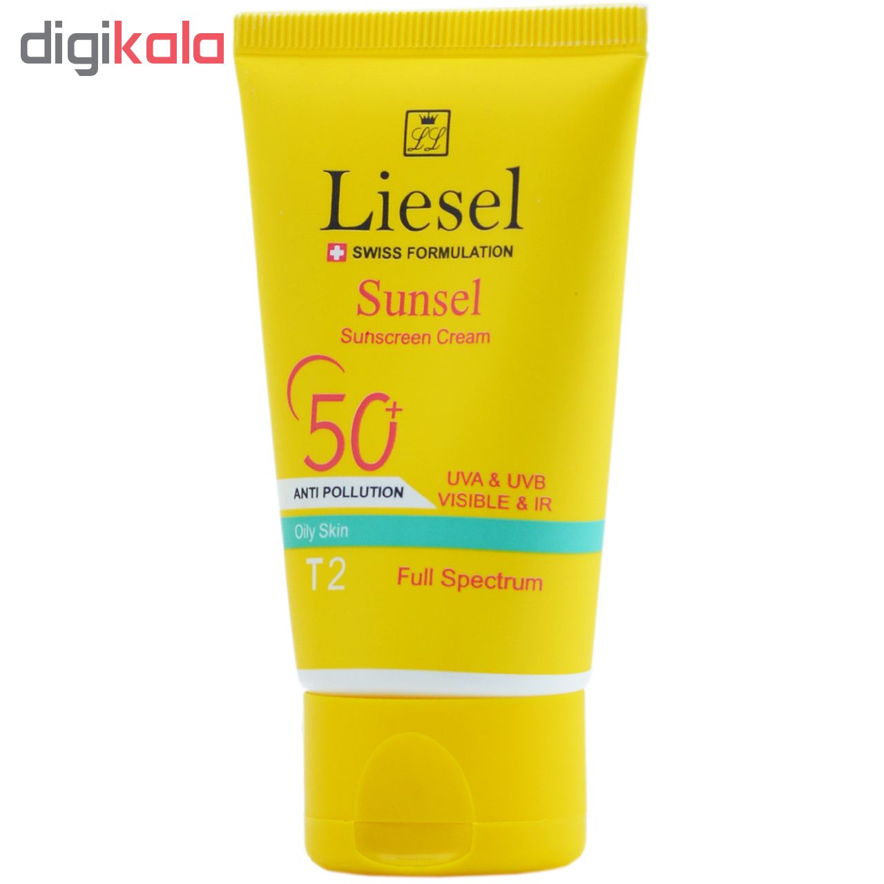 کرم ضد آفتاب لاایسل  مدل 483 T2 Sunsel حجم 40 میلی لیتر