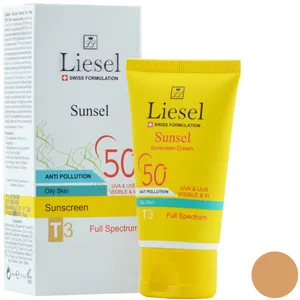 کرم ضد آفتاب لاایسل مدل 520 T3 Sunsel حجم 40 میلی لیتر