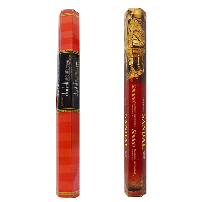 عود دارشان مدل شاخه ای رایحه دانهیل قرمز و صندل مجموعه 40 عددی