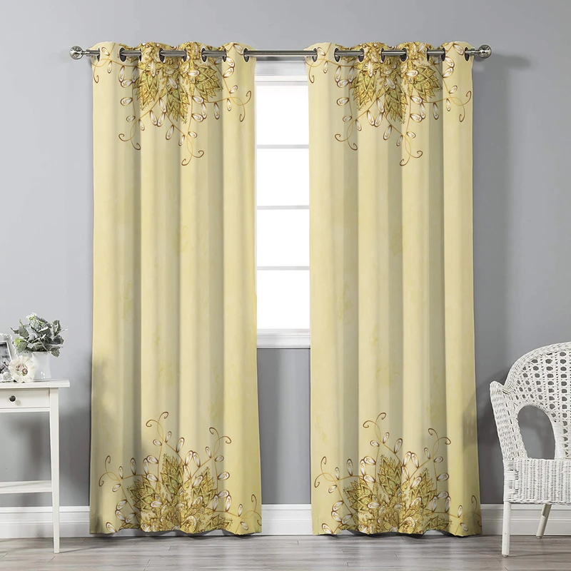 پرده نیروانا مدل pm1198 سایز 280 × 140 سانتی متر