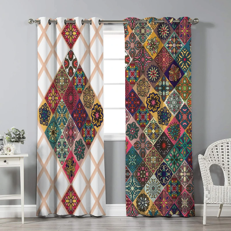 پرده نیروانا مدل pm1204 سایز 280 × 140 سانتی متر