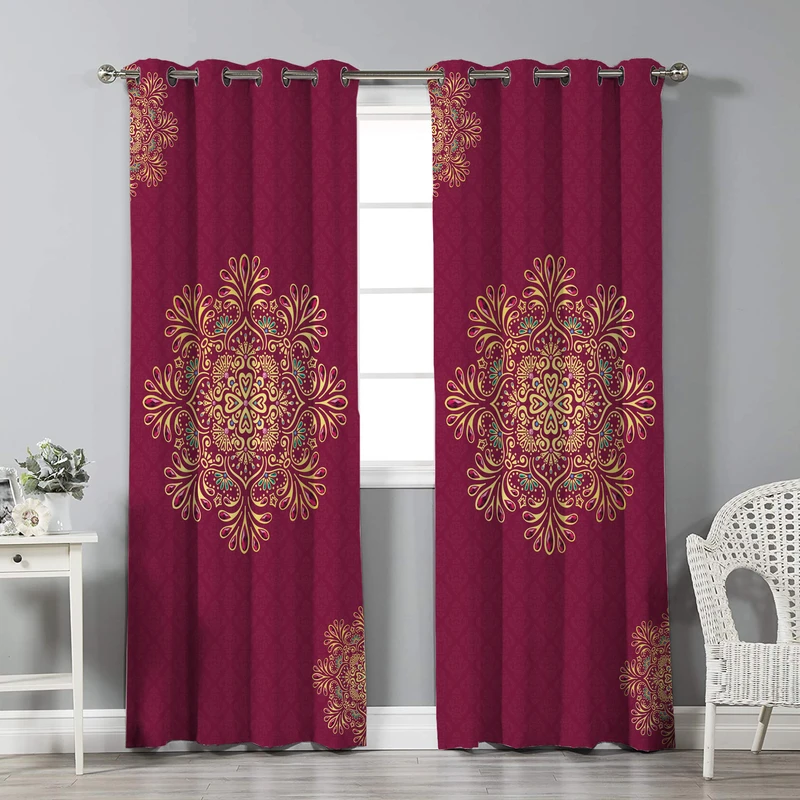 پرده نیروانا مدل pm1218 سایز 280 × 140 سانتی متر