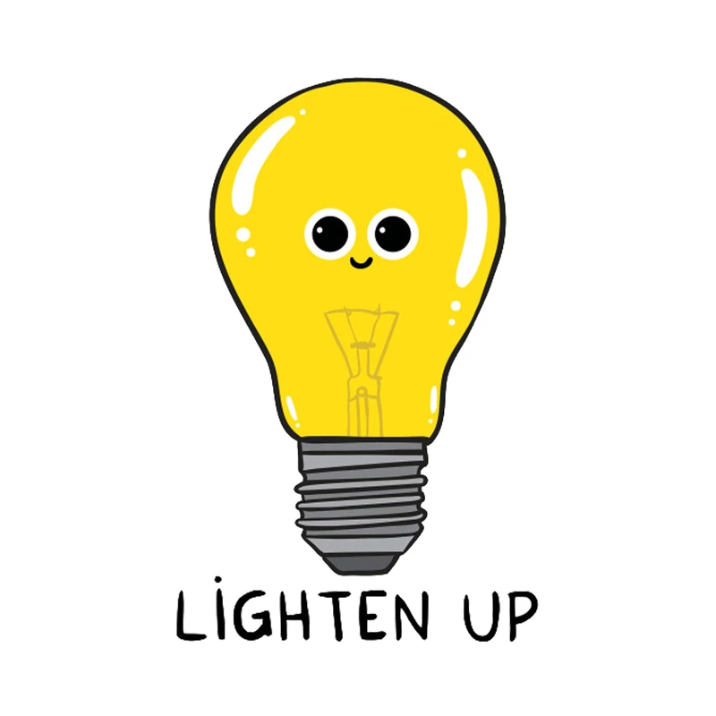 استیکر تزئینی موبایل طرح Light مدل STM1274