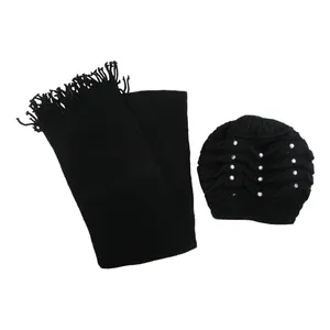 ست کلاه و شال گردن دخترانه کد NEG-20522