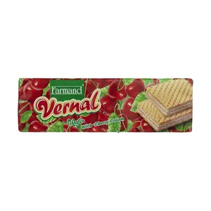 ویفر فرمند مدل Vernal با طعم گیلاس مقدار 80 گرم