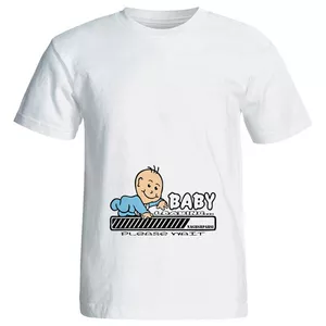 تی شرت بارداری طرح baby کد 3972