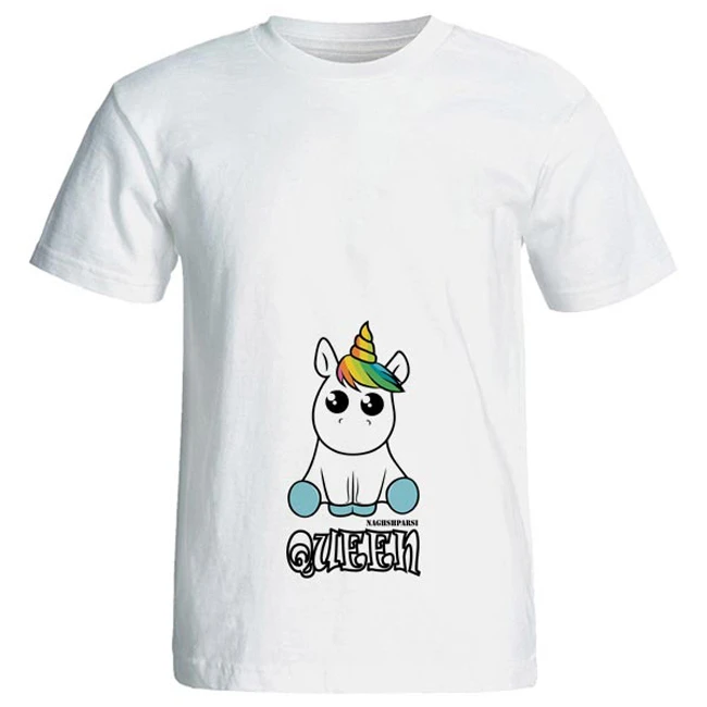 تی شرت بارداری طرح queen کد 3961