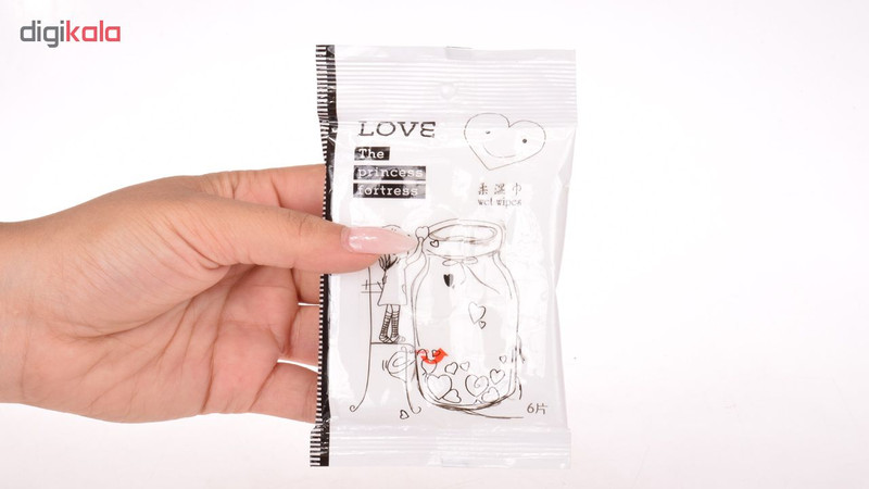 دستمال مرطوب مدل TR1 مجموعه 2 عددی