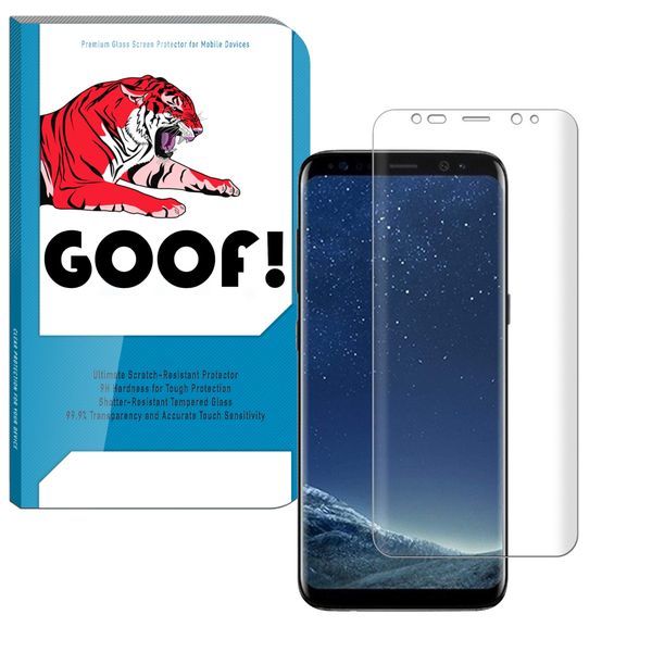 محافظ صفحه نمایش یووی لایت گوف مدل TI-001 مناسب برای گوشی موبایل سامسونگ Galaxy S8 Plus محافظ صفحه نمایش یووی لایت گوف مدل TI-001 مناسب برای گوشی موبایل سامسونگ Galaxy S8 Plus