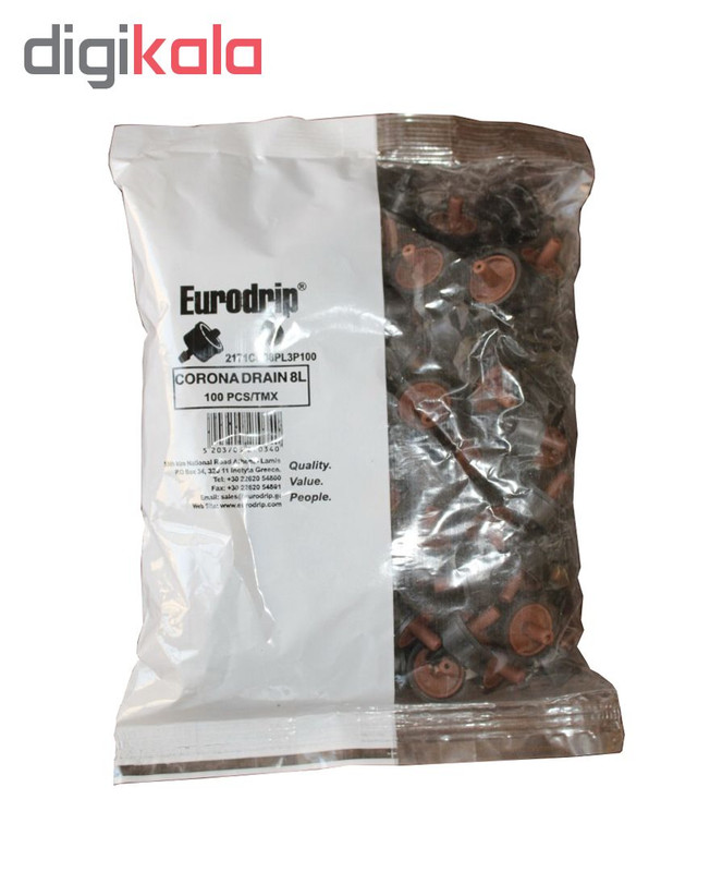 قطره چکان آبیاری یورودریپ مدل PCJ-8 بسته 100 عددی