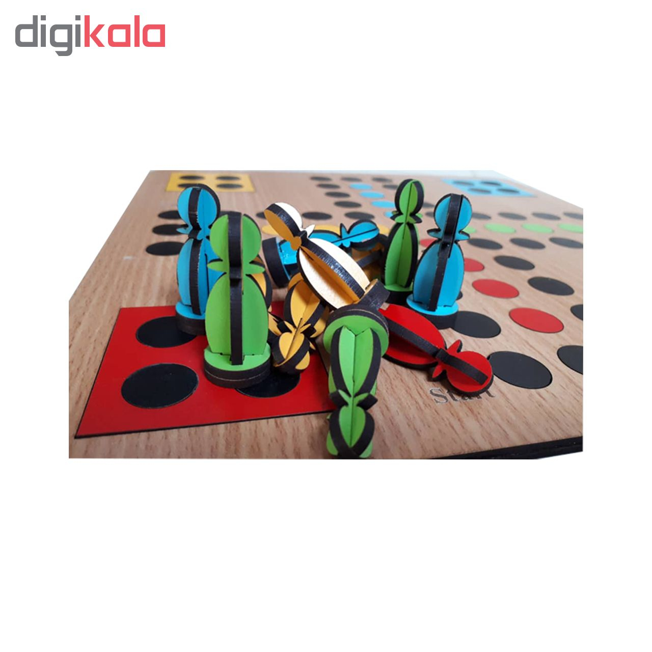 بازی فکری منچ و دوز مدل lc402