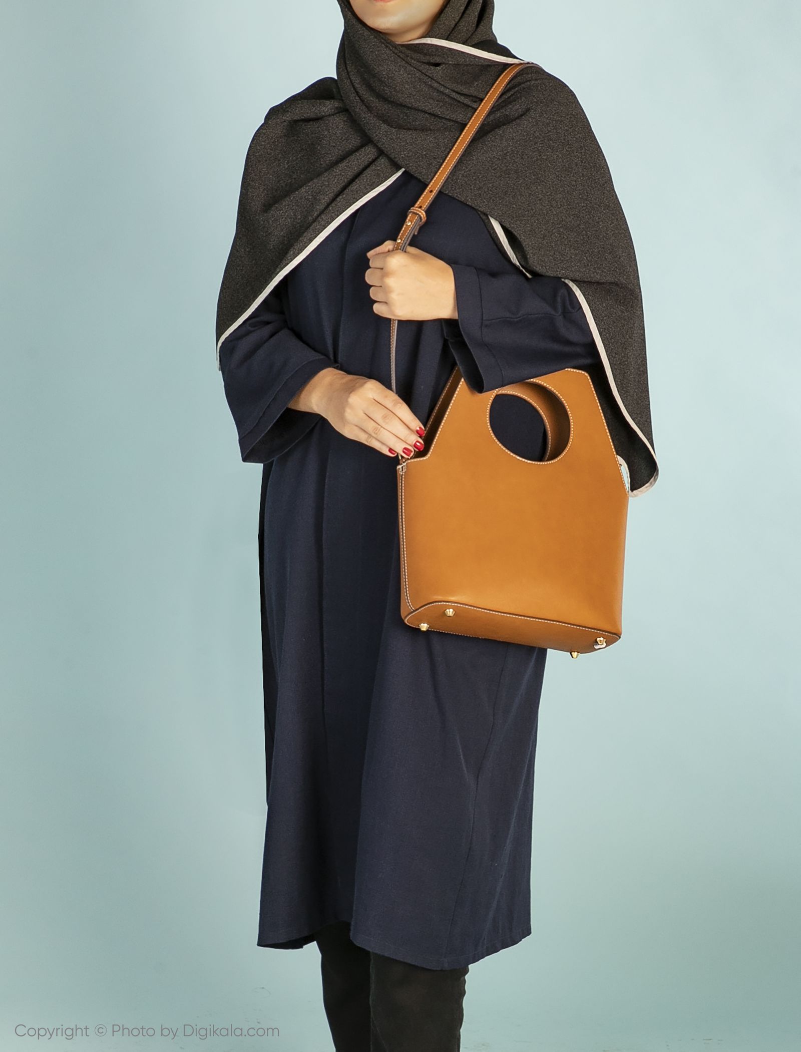 کیف دستی روزمره زنانه - ویولتا بای مانگو تک سایز - قهوه ای - 4
