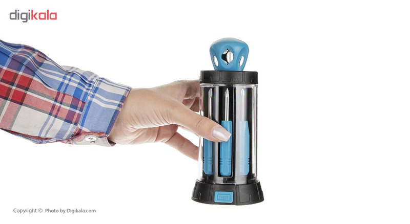 مجموعه 9 عددی پیچ گوشتی پاورست مدل TH2008