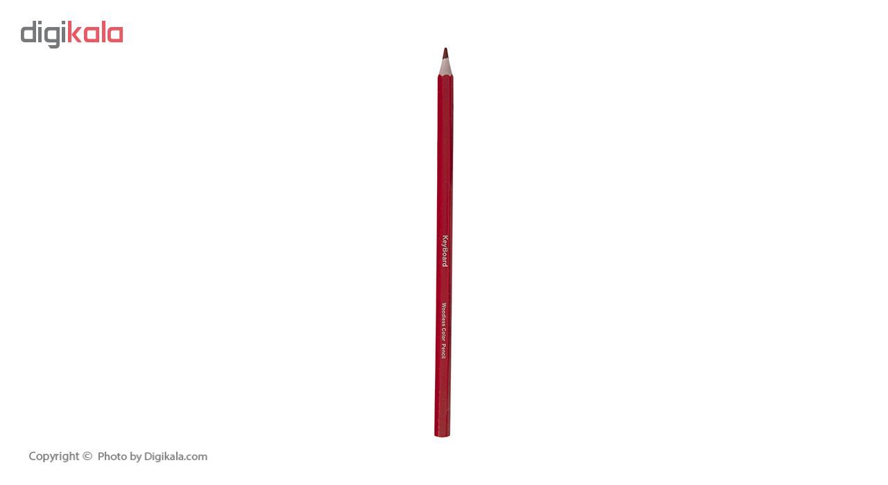 مداد رنگی 12 رنگ کیبورد کد 200469