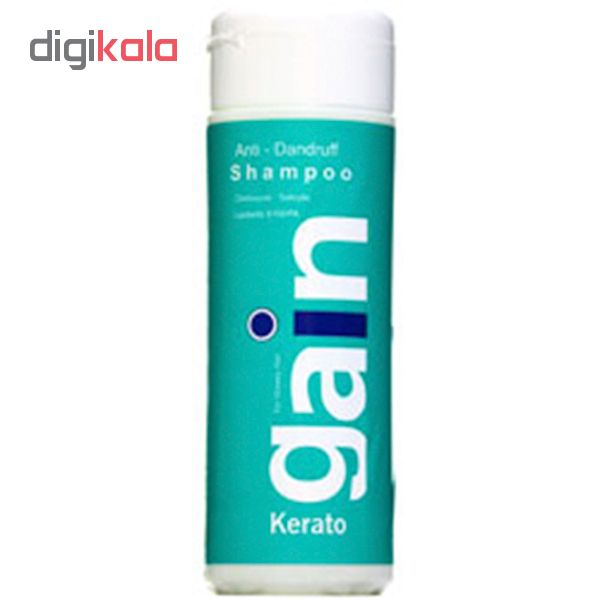 شامپو مو فیس دوکس مدل keratogain greasy حجم 200 میلی لیتر