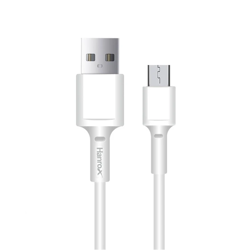 کابل تبدیل USB به microUSB هانروکس مدل M4 طول 1 متر