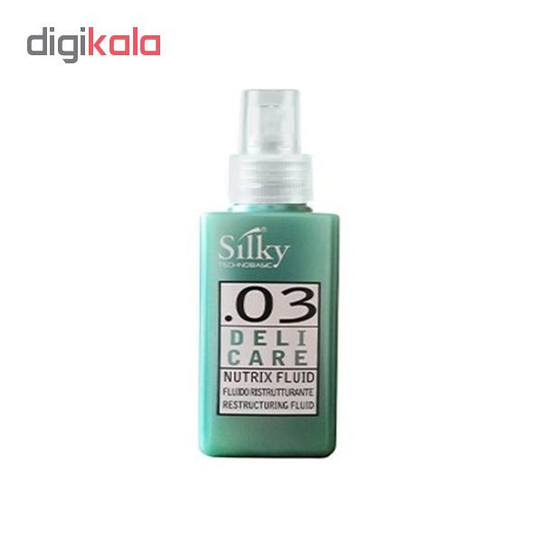 سرم مو سیلکی مدل deli care کد 01 حجم 100 میلی لیتر