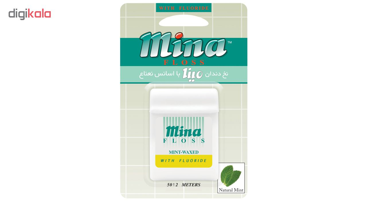 نخ دندان مینا مدل Mint مجموعه 2 عددی