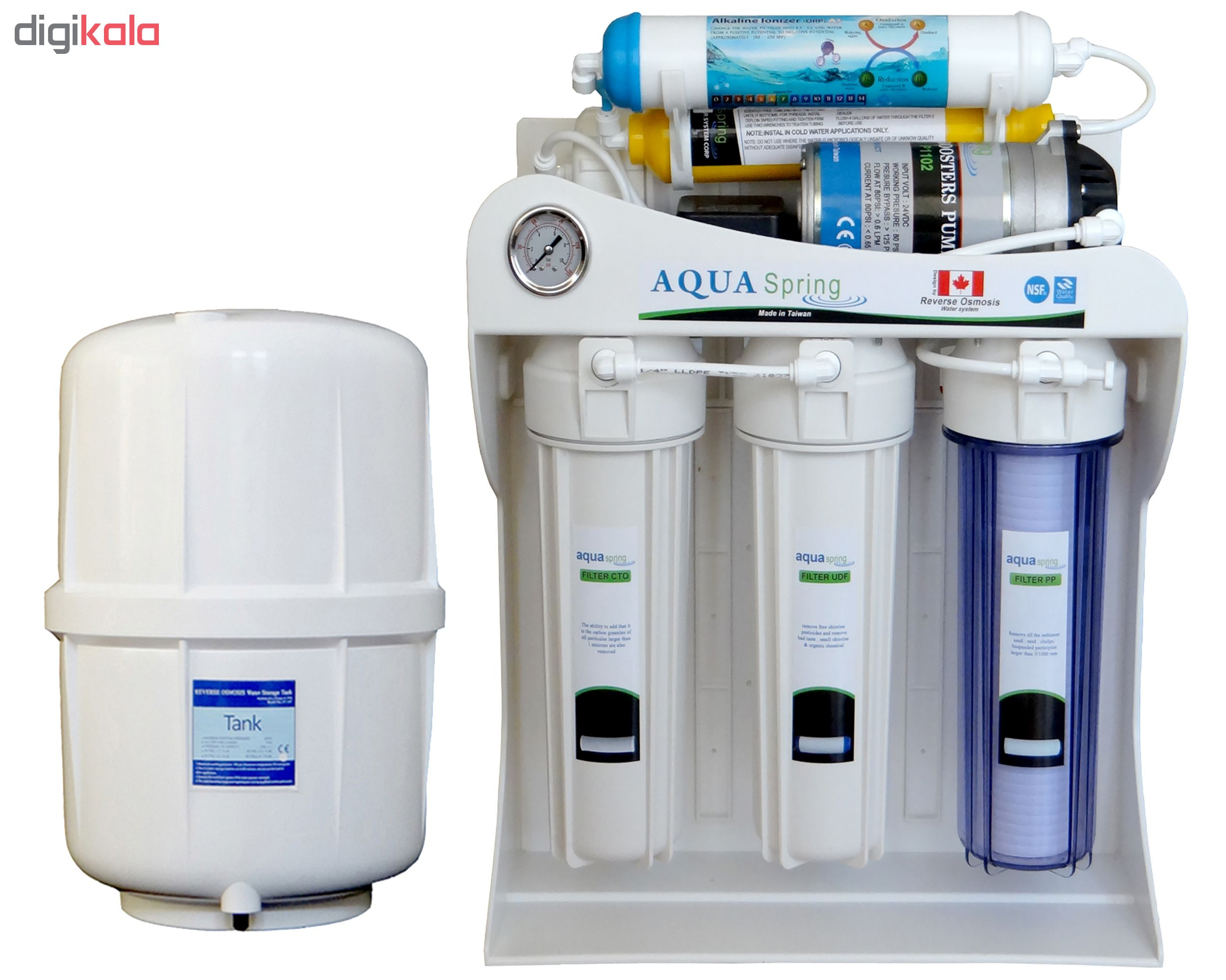 دستگاه تصفیه کننده آب آکوآ اسپرینگ مدل AQ-SF1800