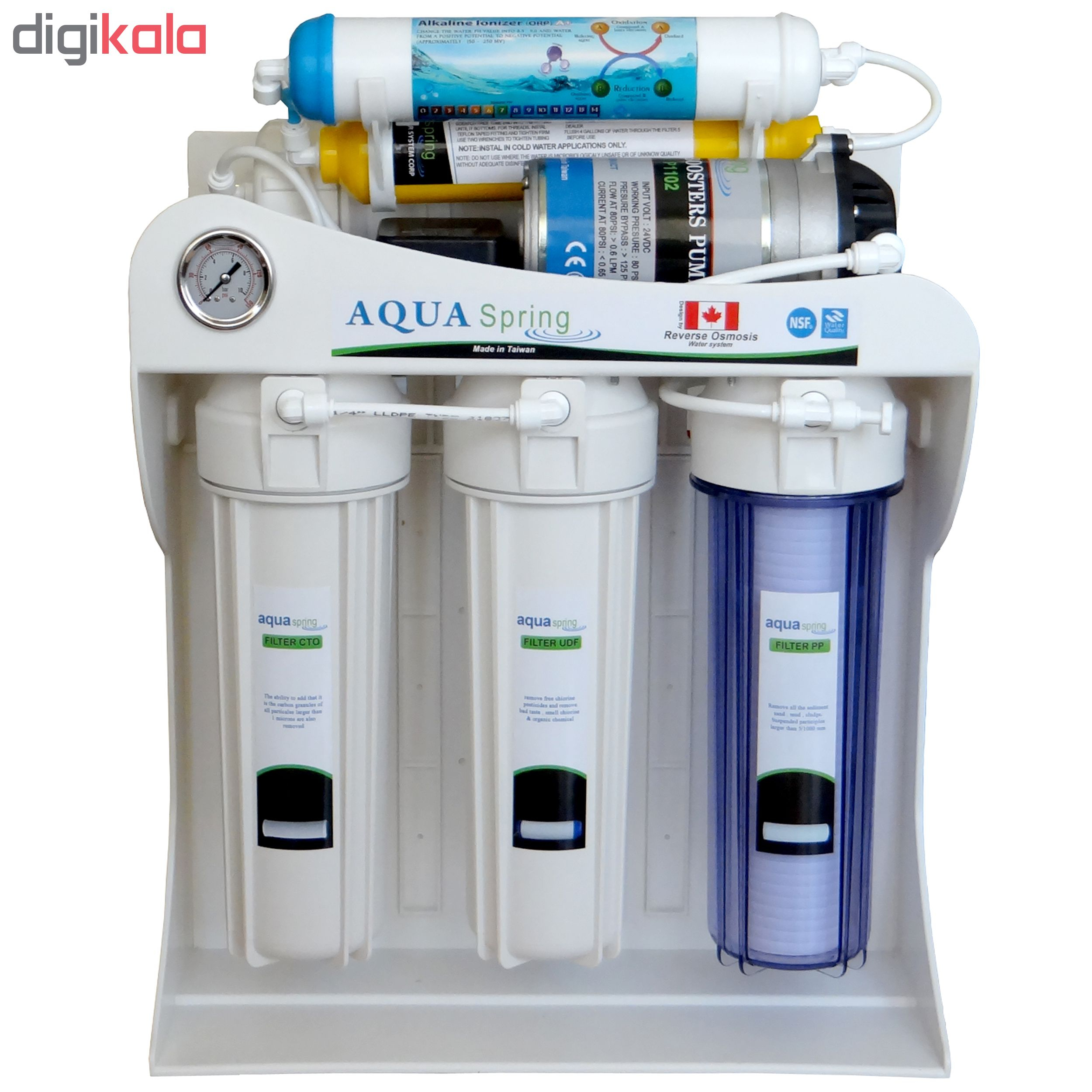 دستگاه تصفیه کننده آب آکوآ اسپرینگ مدل AQ-SF1800