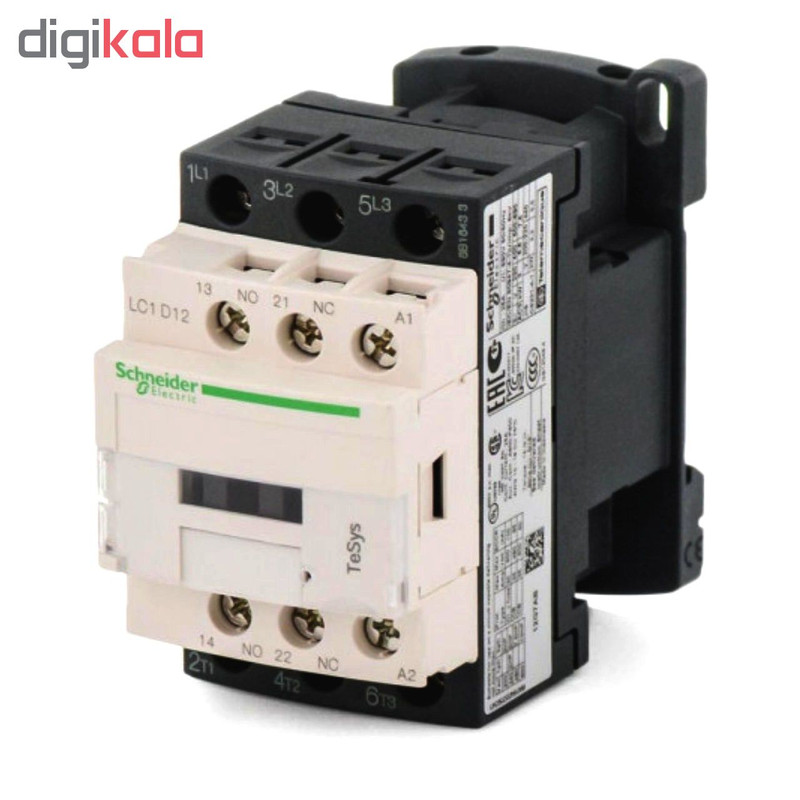 کنتاکتور اشنایدر الکتریک مدل LC1D12M7 ظرفیت 12 آمپر کنتاکتور اشنایدر الکتریک مدل LC1D12M7 ظرفیت 12 آمپر