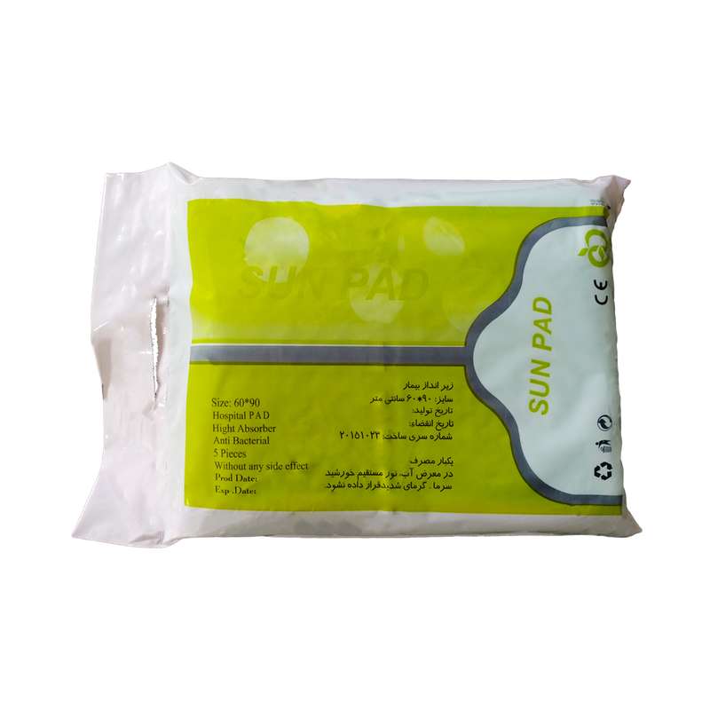 زیرانداز بیمار سان پد کد S5P بسته 5 عددی