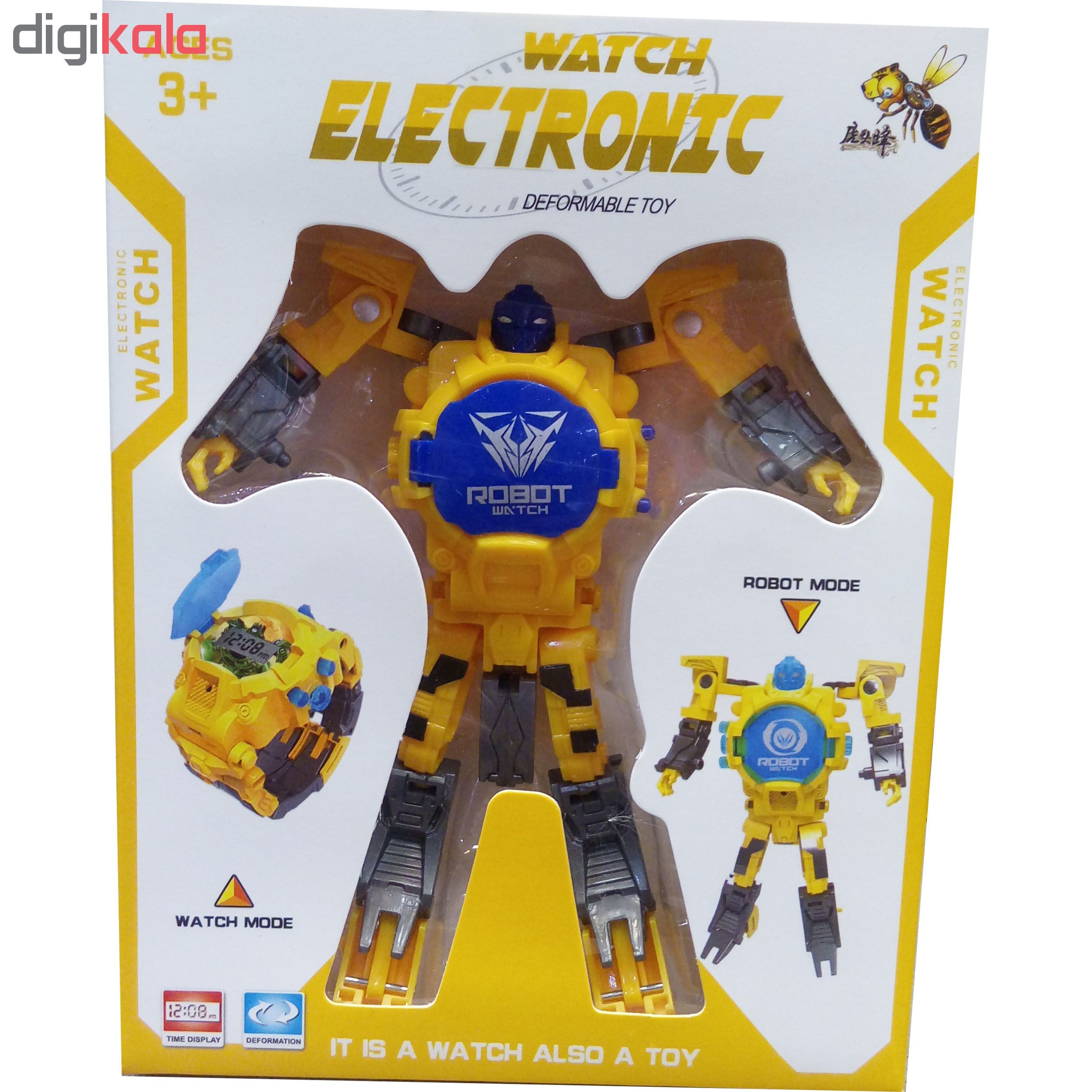 ربات ترنسفورمر مدل D622-H066