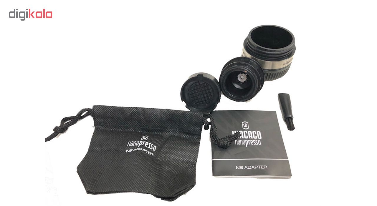 اسپرسوساز واکاکو مدل Nanopresso همراه با کیت تبدیل کپسول