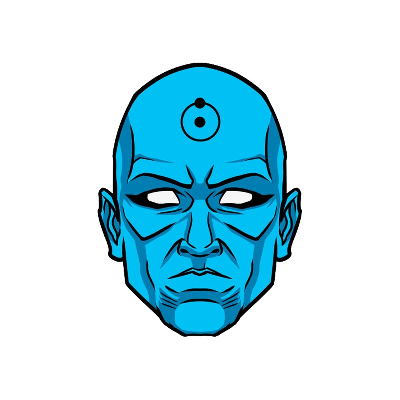 استیکر لپ تاپ طرح Dr Manhattan Dc Comics کد STL964