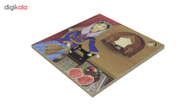 تابلو شاسی طرح خاتون و چرخ خیاطی تابلو شاسی طرح خاتون و چرخ خیاطی