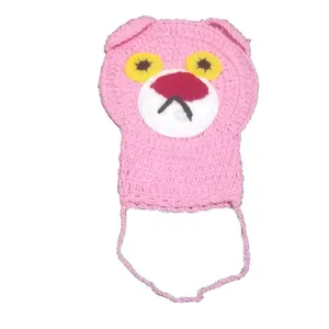 لیف حمام طرح پلنگ صورتی کد 906