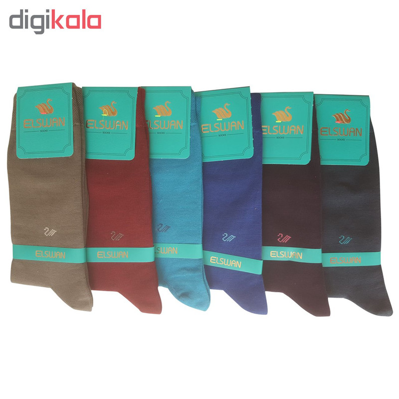 جوراب مردانه ال سون کد PH189 مجموعه 6 عددی جوراب مردانه ال سون کد PH189 مجموعه 6 عددی