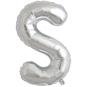 بادکنک فویلی طرح S کد 01