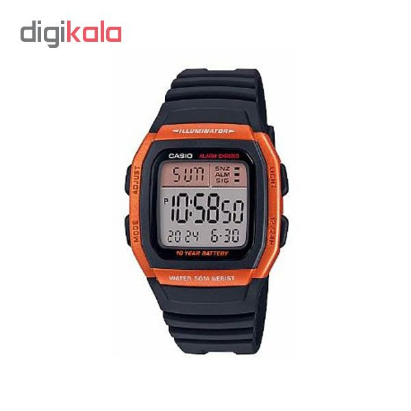 ساعت مچی دیجیتال زنانه کاسیو مدل W-96H-4A2VDF