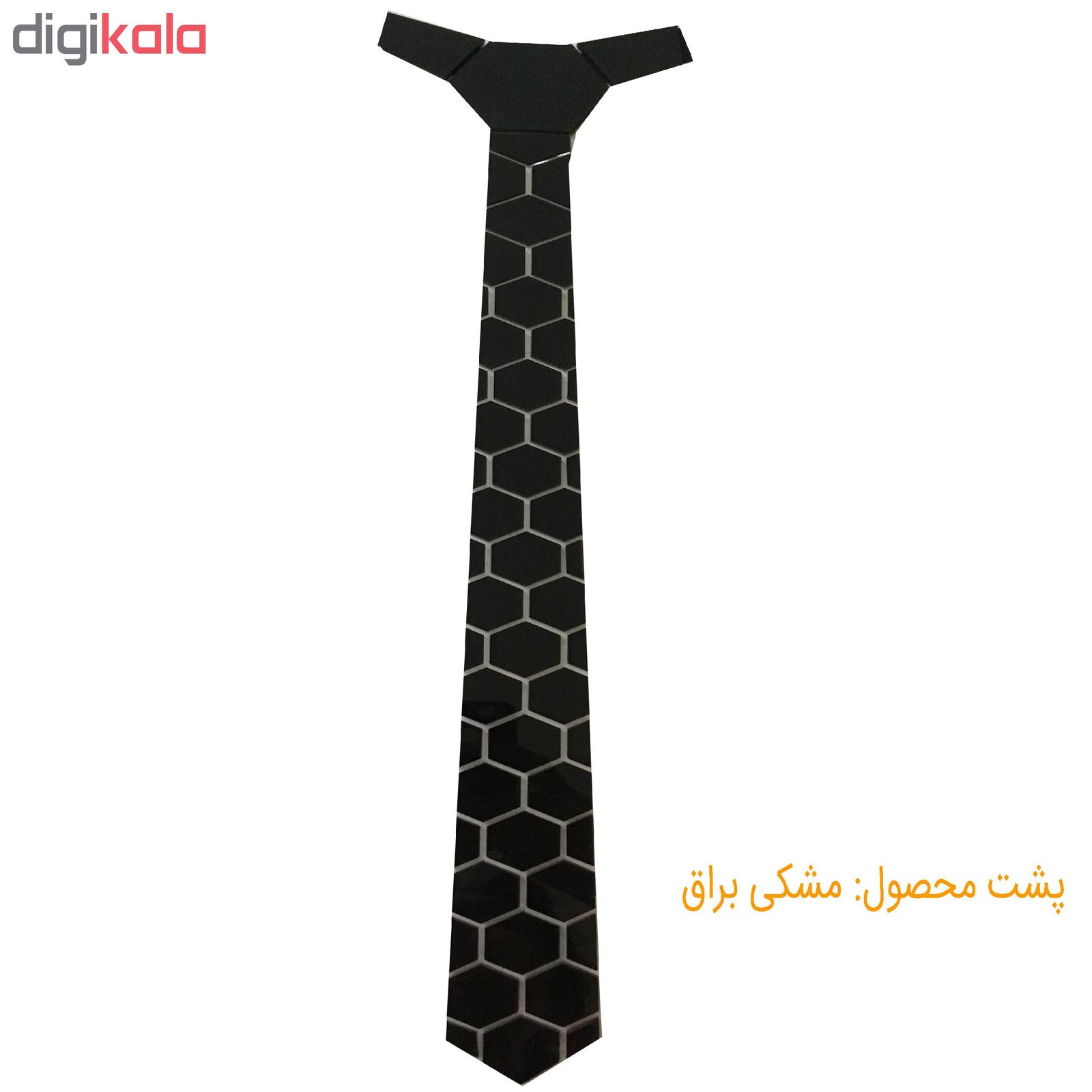 کراوات مردانه هکس ایران مدل KX-BL MT ZNB -  - 3