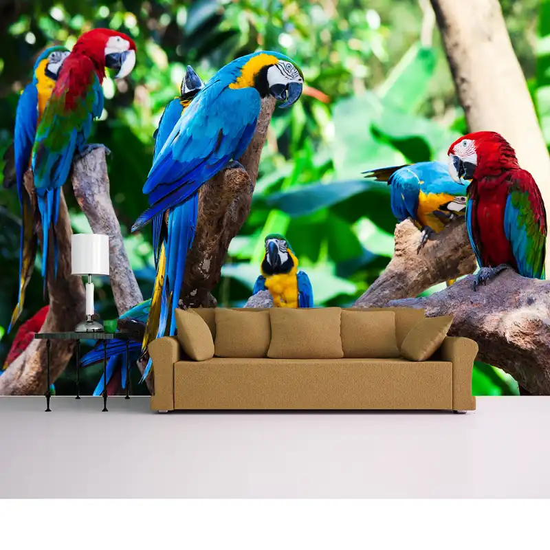 پوستر دیواری طرح طوطی کد AL 1361