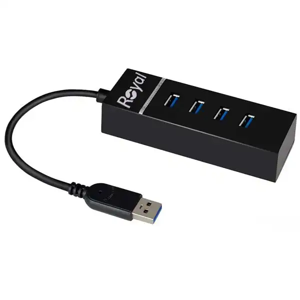 هاب 4پورت USB 3.0 رویال کد 303