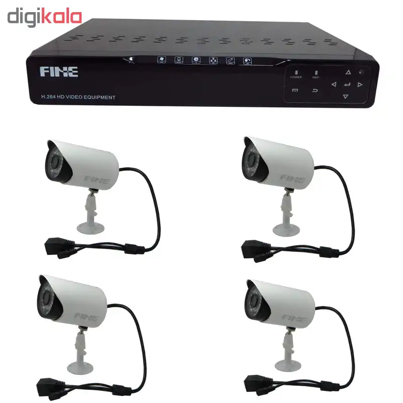سیستم امنیتی تحت شبکه فاین مدل AT-K904
