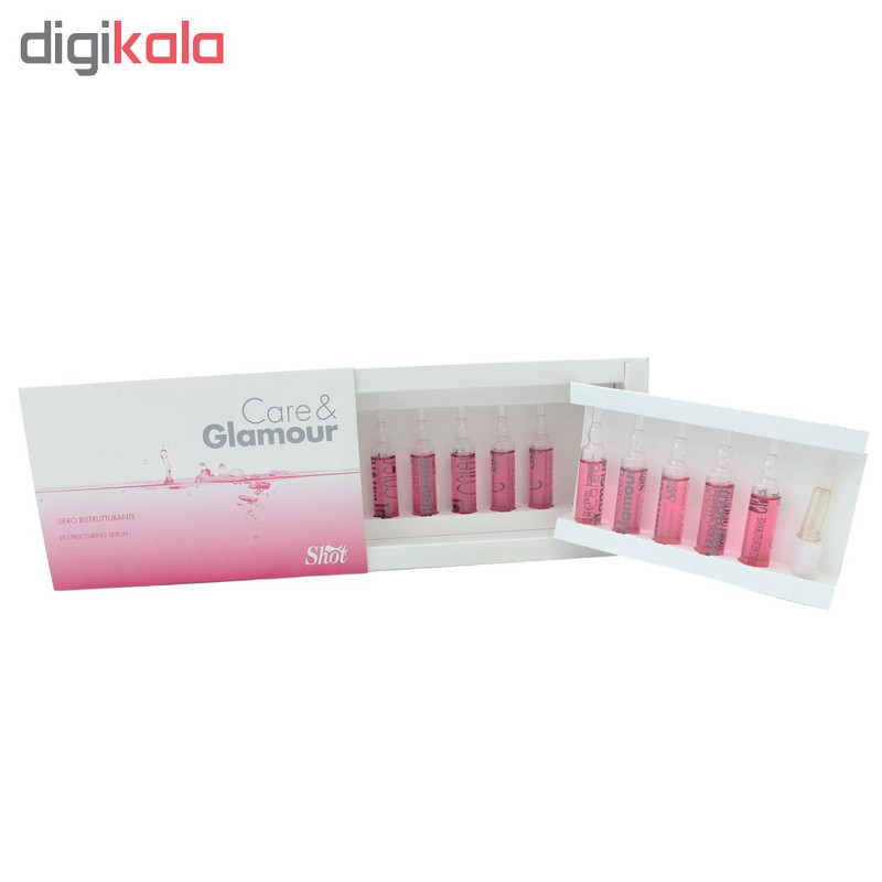 لوسیون مو شات مدل SH107 حجم 10 میلی لیتر بسته 10 عددی