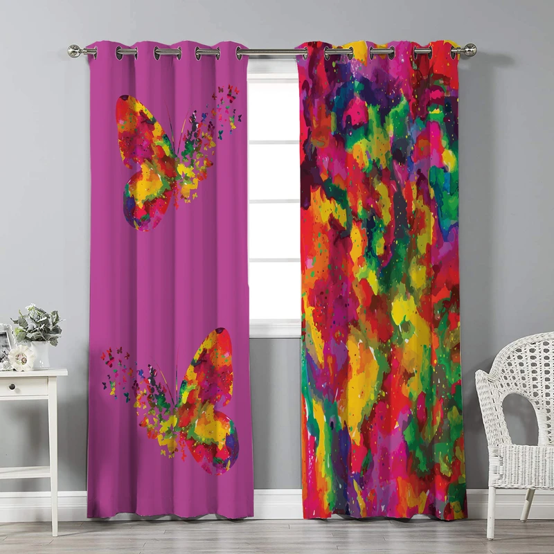 پرده نیروانا مدل pl1047 سایز 280 × 140 سانتی متر