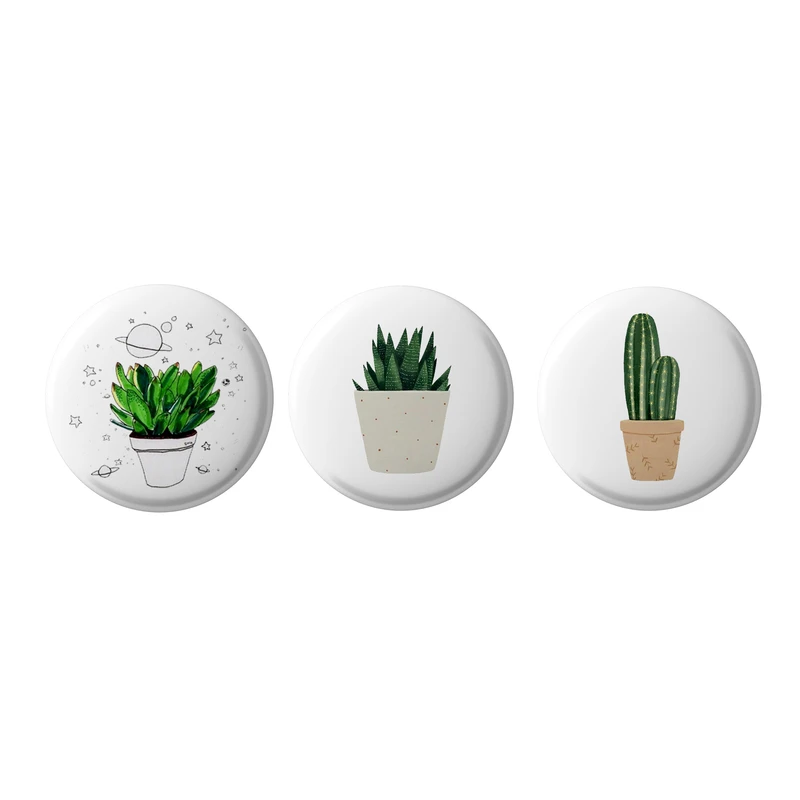 پیکسل طرح کاکتوس کد pk1010 مجموعه 3 عددی