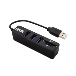 هاب 5پورتUSB2.0 وکارت خوان ایکس ووکس مدل X810